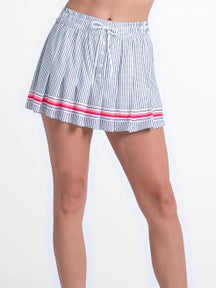 Lucky in Love Women's Glow Set High Waist Stripe Skirt