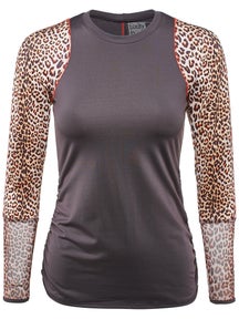 Lucky in Love Women's High Waist Seersucker Skirt-Pink