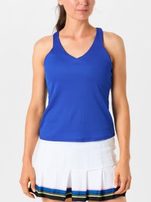 Lucky In Love Women's Stripe It Up Clubhouse Tank