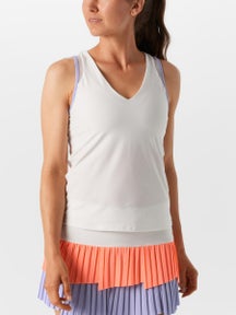 Lucky In Love Women's Love Shimmer V-Neck Tank