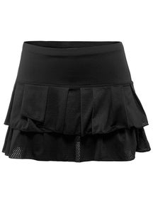 Lucky in Love Women's Tempo Pleat Skirt - Black
