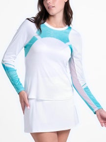 Lucky in Love Women's Waves Sun Beat Long Sleeve