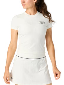 Lacoste Women's Fall Heritage Rib Top