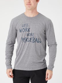 Less Work More Pickleball Men's Long Sleeve