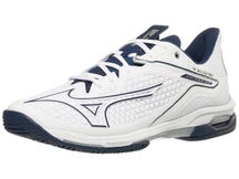 Mizuno Wave Exceed Tour 6 Wh/Dress Blue Men's Shoes 