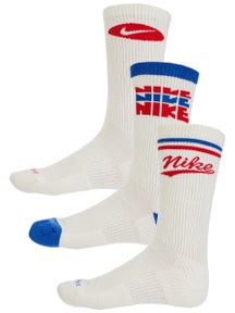 Nike Lifestyle Cushion Crew Sock 3-Pack White