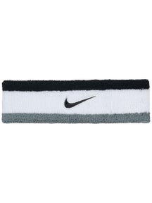 Nike Swoosh Headband White/Grey/Black