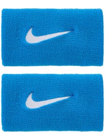 Nike Spring Premier Doublewide Wristband Lt Photo Bl/Wh