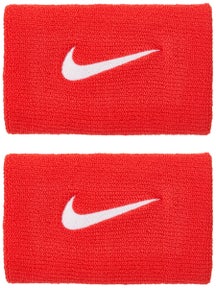 Nike Summer Premier Doublewide Wristband Chile Red/Wh