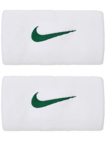 Nike Summer Premier Doublewide Wristband Wh/Gorge Green