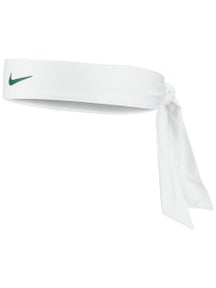 Nike Women's Tennis Head Tie White/Gorge Green