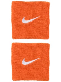 Nike Tennis Premier Singlewide Wristbands Orange/White