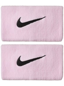 Nike Tennis Premier Doublewide Wristbands - Pink Foam
