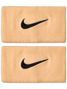 Nike Tennis Premier Doublewide Wristbands - Tangerine
