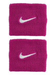 Nike Tennis Premier Singlewide Wristbands Berry/White