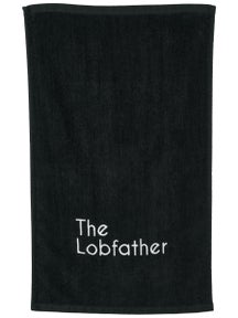 Ollie & Nell The Lobfather Tennis Towel - Black