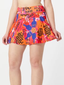 Pickleball Bella Women's A-Line Skirt - Graffiti 3