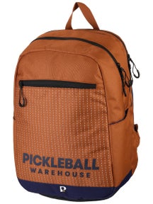 Pickleball Warehouse Backpack Bag Brown
