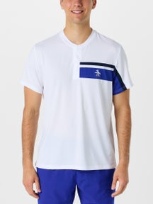 Penguin Men's Summer Chest Block Snap Henley