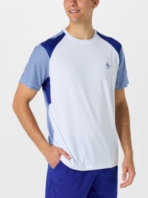 Penguin Men's Summer Retro Tech Block Top 