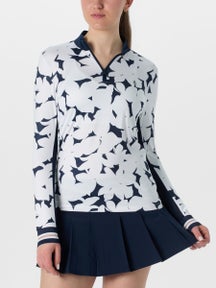 Penguin Women's Summer Riviera Floral Quarter Zip