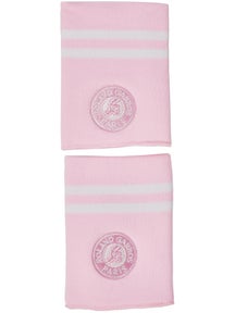 Roland Garros Women's Doublewide Wristbands - Rose