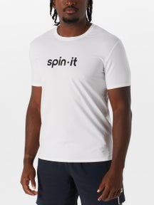 Spin It Men's Core Ben Top - White