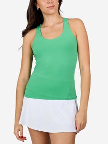 Sofibella Women's Style Icon Solid Tank - Alpine Green