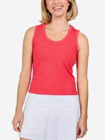 Sofibella Women's Viva Hibiscus Rib Tank