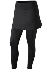 Sofibella Women's Warmer Skirt Legging - Black