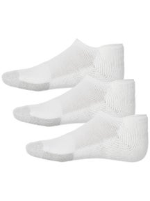 Thorlo Max Cushion Roll Top Sock White 3-Pack