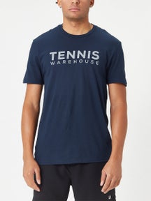 Tennis Warehouse Promo T-Shirt - Navy/Grey