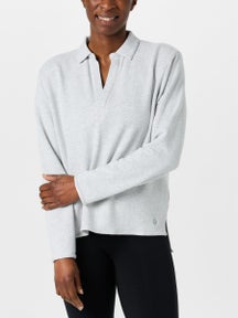 tasc Women's Winter French Terry Polo Sweatshirt