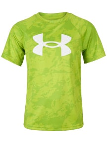 Under Armour Boy's Fall Tech Big Logo Print Top