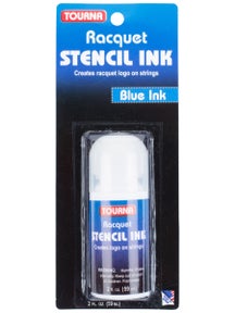 Tourna Racquet Stencil Ink Blue