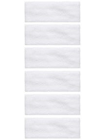 Unique Team Pack Headbands (6 Pack White)