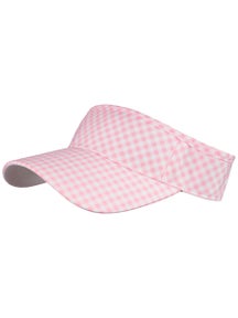 VimHue Women's Visor - Pink Gingham