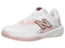 New Balance WC 696v7 B White/Pink Women's Shoes