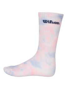 Wilson Beat The Heat Crew Logo Socks - Ombre