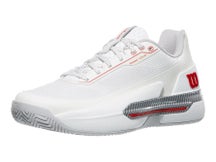Wilson Rush Tour 5 White/Micro Chip/Red Men's Shoes