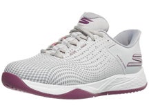 Skechers Viper Court Reload Grey Women's Pickle Shoes