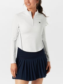 Wilson Women's Core Brentwood Half Zip - White
