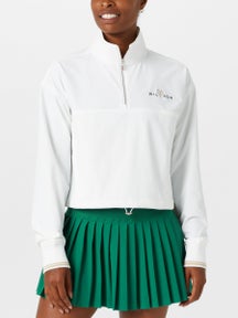 Wilson Women's Core Davenport Half Zip - White