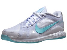 nike air zoom vapor pro white silver women's shoe