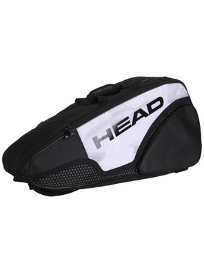 Head Djokovic 6r Combi Bag White Black Tennis Warehouse