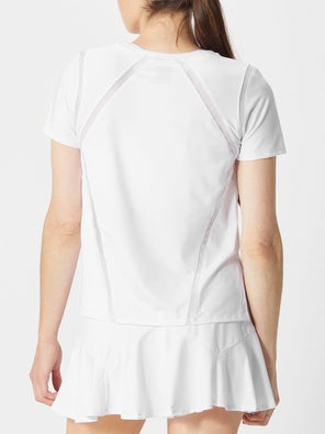 Lucky In Love Women S Core Mixed Up High Low Top White Tennis Warehouse