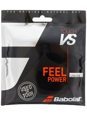 Tennis Warehouse - Babolat Touch VS Natural Gut 16/1.30 String Review