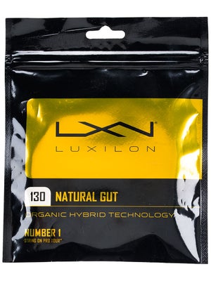 Luxilon Natural Gut Tennis Strings, Sports Equipment, Sports & Games,  Racket & Ball Sports on Carousell