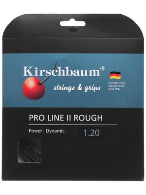 Corda Da Tennis Kirschbaum Pro Line Rough - 200m, Monofilamento Nero, 1.25mm - Foto 12