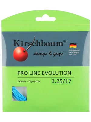 Tennis Warehouse - Kirschbaum Pro Line Evolution 17/1.25 String